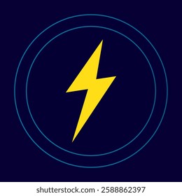 Wireless charger icon. Wireless battery charging. Battery charging sign with lightning and waves. Electromagnetic charger icon. Vector illustration.