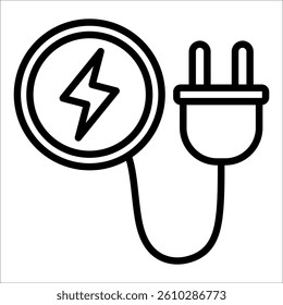Wireless Charger Simple Icon Vector Illustration Concept