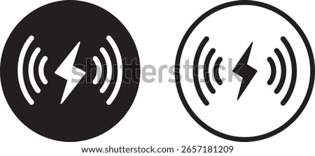 Wireless Charging line icons set. Charging Multi Style icons, smartphone charger, battery, charger, Battery charge vector,
