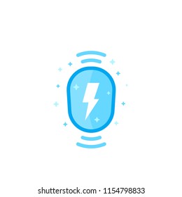 wireless charging station icon