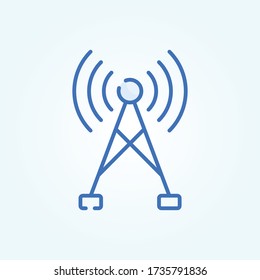 Wireless Communication vector icon style illustration. Communication symbols. EPS 10