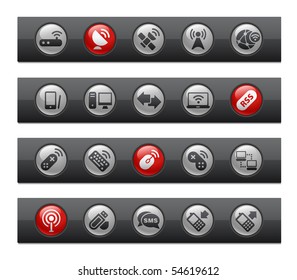 Wireless & Communications // Button Bar Series