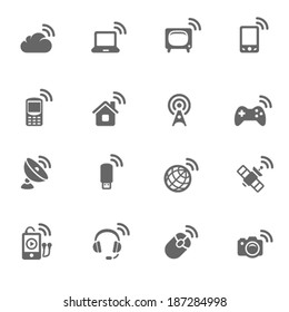 Wireless Communications Icon Set