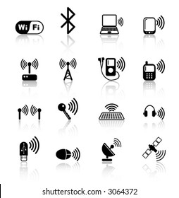 Wireless communications iconset