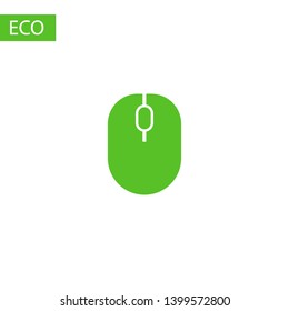 Wireless Computer Mouse Icon Symbol. PC wireless mouse icon vector isolated illustration. Icon wireless computer mouse web. Modern computer mouse, flat icon design