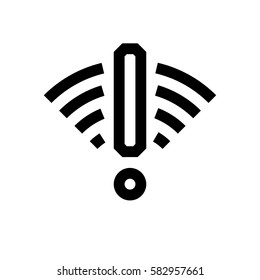 Wireless connection mini line, icon, background and graphic. The icon is black and white, linear  flat, vector, pixel perfect, minimal, suitable for web and print. 