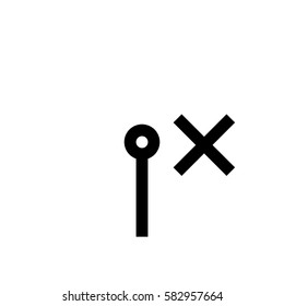 Wireless connection mini line, icon, background and graphic. The icon is black and white, linear  flat, vector, pixel perfect, minimal, suitable for web and print. 