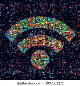 wireless connection noise disturbance - computer glitch
