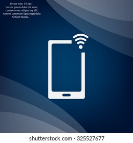 Wireless connectivity concept. Setting wifi connection.