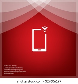 Wireless connectivity concept. Setting wifi connection.