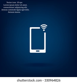 Wireless connectivity concept. Setting wifi connection.
