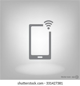 Wireless connectivity concept. Setting wifi connection.