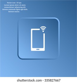 Wireless connectivity concept. Setting wifi connection.