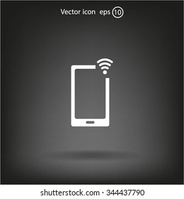 Wireless connectivity concept. Setting wifi connection.