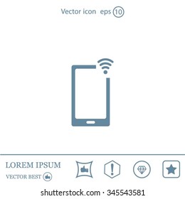 Wireless connectivity concept. Setting wifi connection.