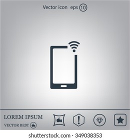 Wireless connectivity concept. Setting wifi connection.