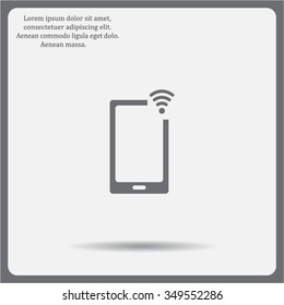 Wireless connectivity concept. Setting wifi connection.