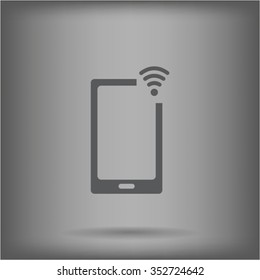 Wireless connectivity concept. Setting wifi connection.