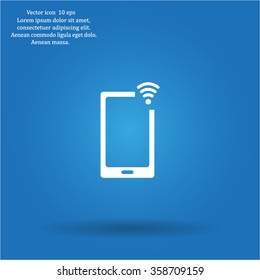 Wireless connectivity concept. Setting wifi connection.