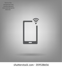 Wireless connectivity concept. Setting wifi connection.