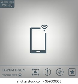 Wireless connectivity concept. Setting wifi connection.