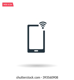 Wireless connectivity concept. Setting wifi connection.