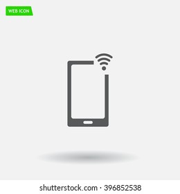 Wireless connectivity concept. Setting wifi connection.