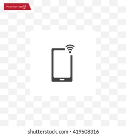 Wireless connectivity concept. Setting wifi connection.