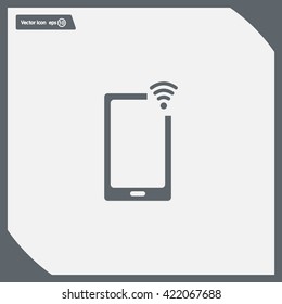 Wireless connectivity concept. Setting wifi connection.