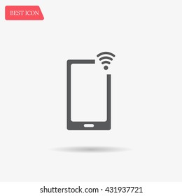 Wireless connectivity concept. Setting wifi connection.