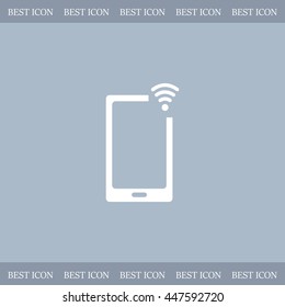 Wireless connectivity concept. Setting wifi connection.