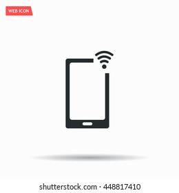 Wireless connectivity concept. Setting wifi connection.