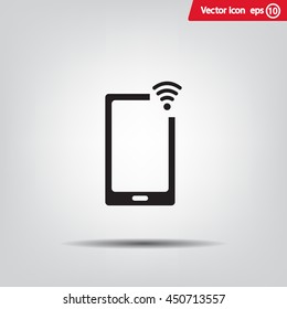 Wireless connectivity concept. Setting wifi connection.