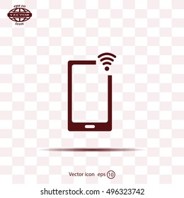 Wireless connectivity concept. Setting wifi connection.