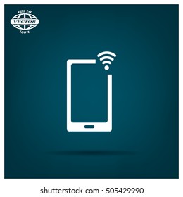 Wireless connectivity concept. Setting wifi connection.