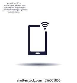 Wireless connectivity concept. Setting wifi connection.