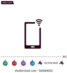 Wireless connectivity concept. Setting wifi connection.
