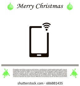 Wireless connectivity concept. Setting wifi connection.