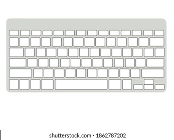 wireless customizable white keyboard,blank keys