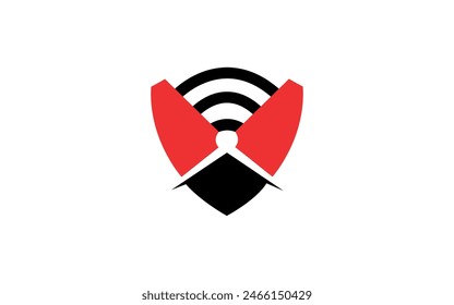 Wireless error vector icon, wifi symbol. Simple, flat design for web or mobile app.