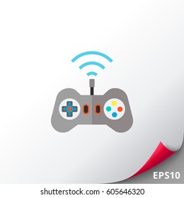 Wireless game controller icon