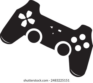 Wireless Gamepad Controller Illustrator Vector