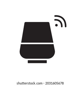 Wireless Humidifier Filled Icon Vector Illustration