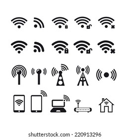 Wireless  Icon. Basic Icons.