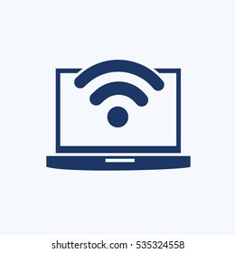 Wireless icon design,clean vector