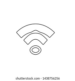 Wireless icon. Internet connection symbol