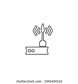 Wireless icon. Internet signal symbol