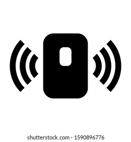 wireless icon isolated sign symbol vector illustration - high quality black style vector icons
