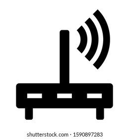 wireless icon isolated sign symbol vector illustration - high quality black style vector icons
