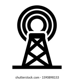wireless icon isolated sign symbol vector illustration - high quality black style vector icons
